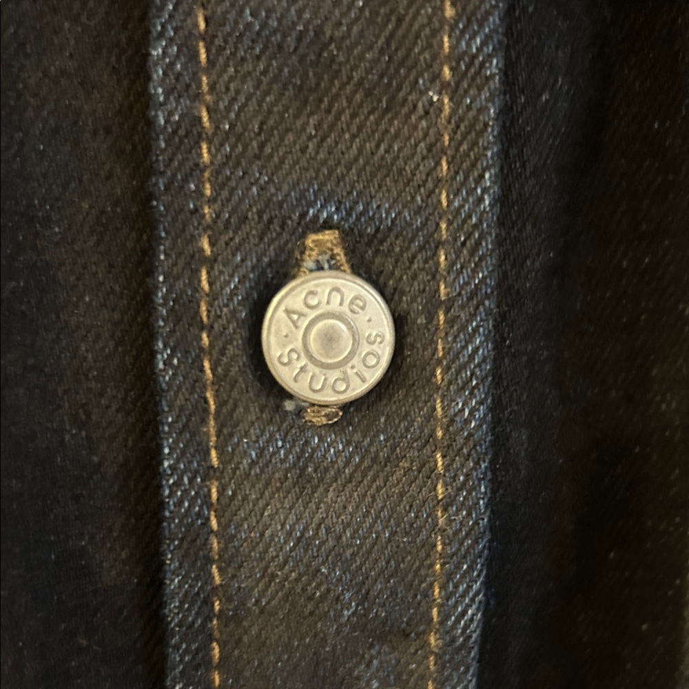 Acne Studios Karto Denim Overshirt - Picture 3 of 8
